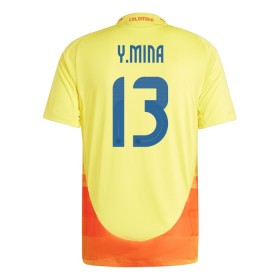 Jalkapallo Pelipaidat/Peliasut Kolumbia Yerry Mina 13 Kotipelipaita 2024